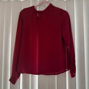 Forever 21 Burgundy Blouse